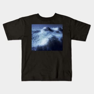 Macro winter landscape Kids T-Shirt